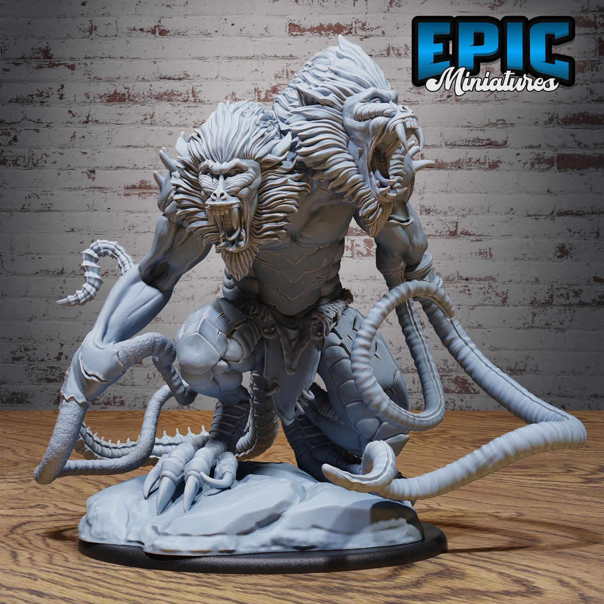 Demogorgon Prime DND miniatures group photo Demons of Torment