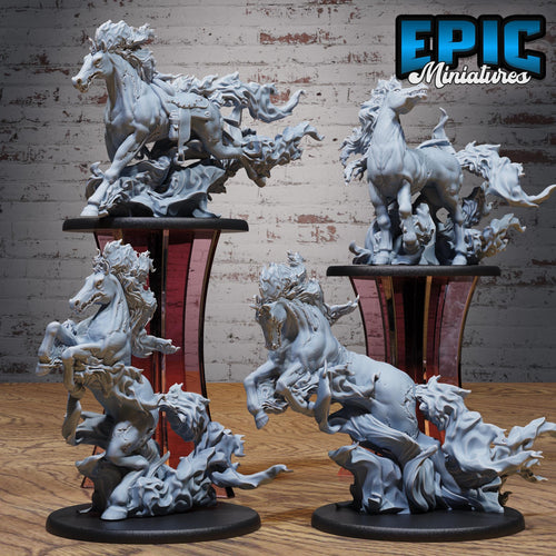 Abyss Nightmare Set of 4 DND miniatures group photo Demons of Torment