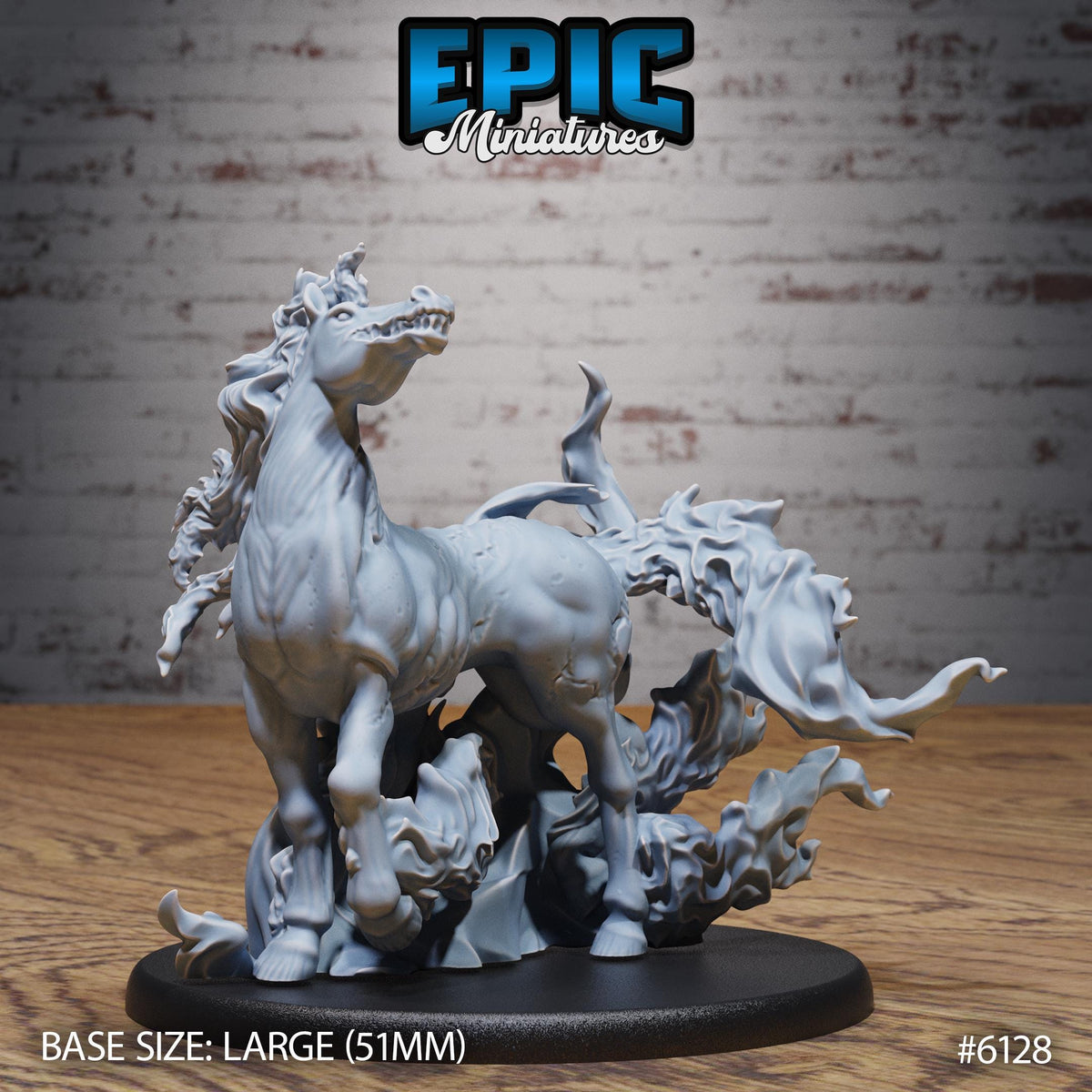 Abyss Nightmare Option 3 35mm scale front DND miniature Demons of Torment 16k resin