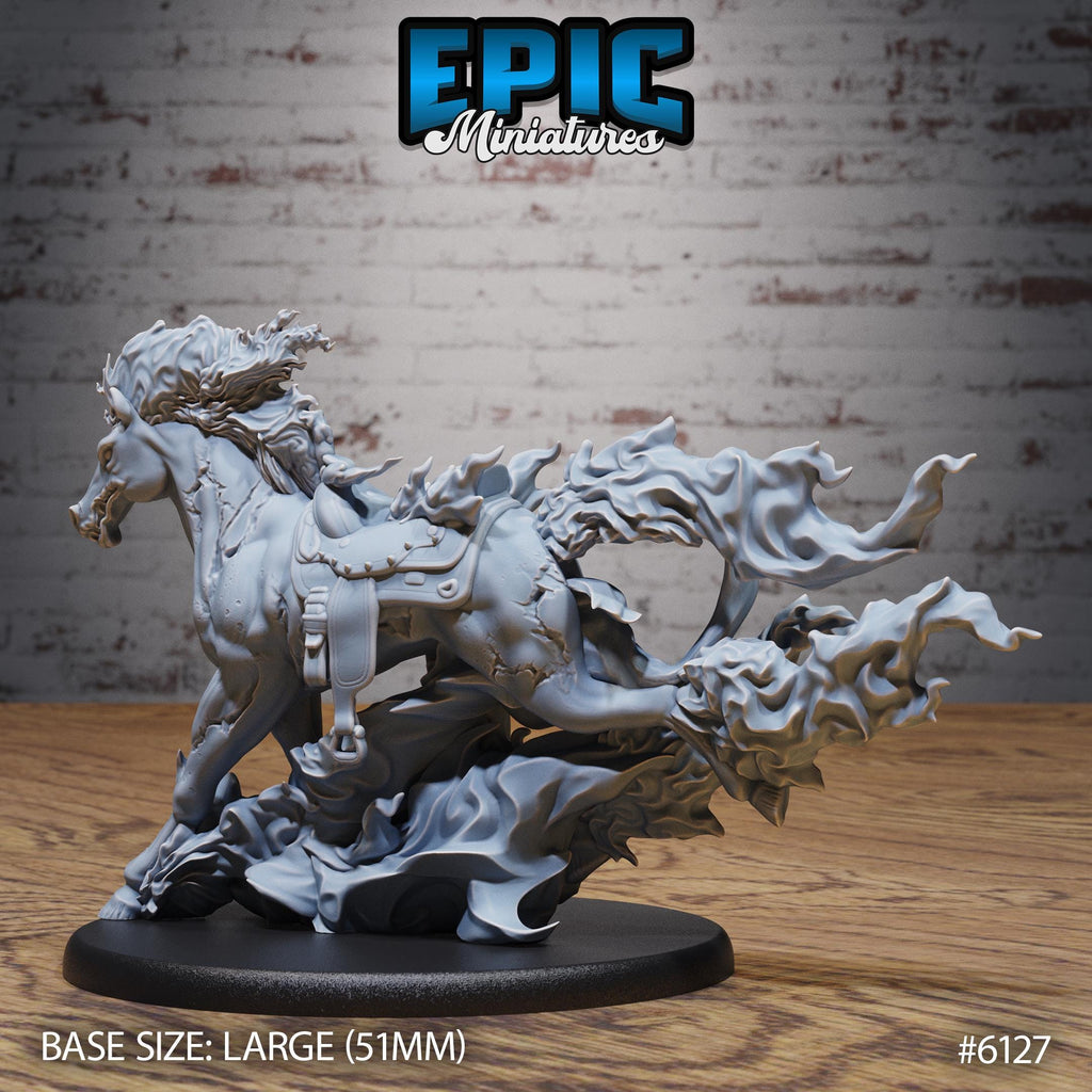 Abyss Nightmare Option 2 35mm scale front DND miniature Demons of Torment 16k resin
