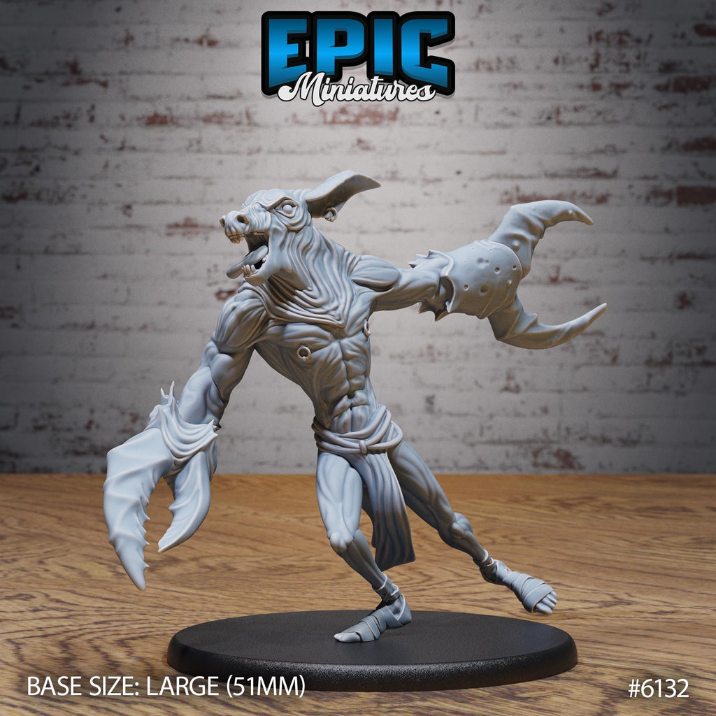 Doncrab Demon Option #6132 front DND miniature Demons of Torment 16k resin