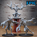Doncrab Demon Set of 3 DND miniatures group photo Demons of Torment