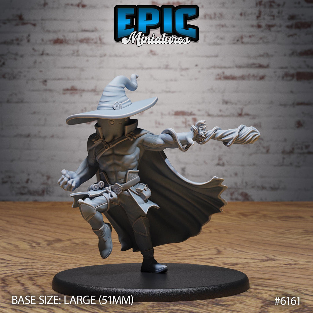 Slime Adventurer Option #6161 front DND miniature Swamp Adventure 16k resin