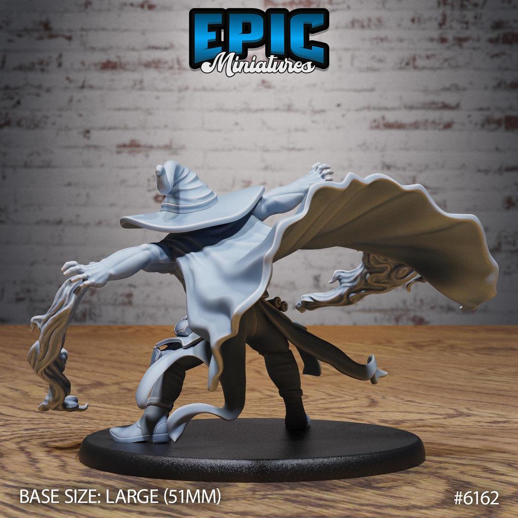 Slime Adventurer Option #6162 back DND miniature Swamp Adventure 16k resin