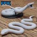 Boa Constrictor Set of 2 DND miniatures group photo Swamp Adventure