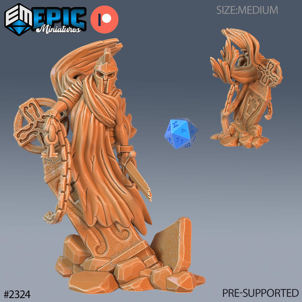 Graveyard Ghost Set of 8 DND miniature Tombs of Demise photo 10
