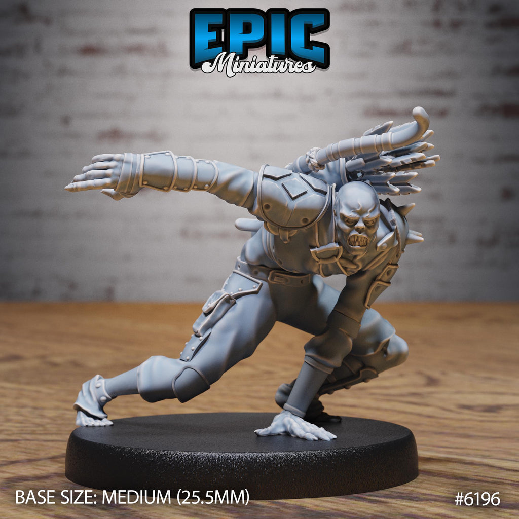 Summoned Undead Option #6196 front DND miniature Undead Souls 16k resin