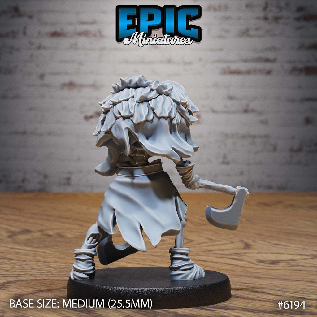 Summoned Undead Option #6194 back DND miniature Undead Souls 16k resin