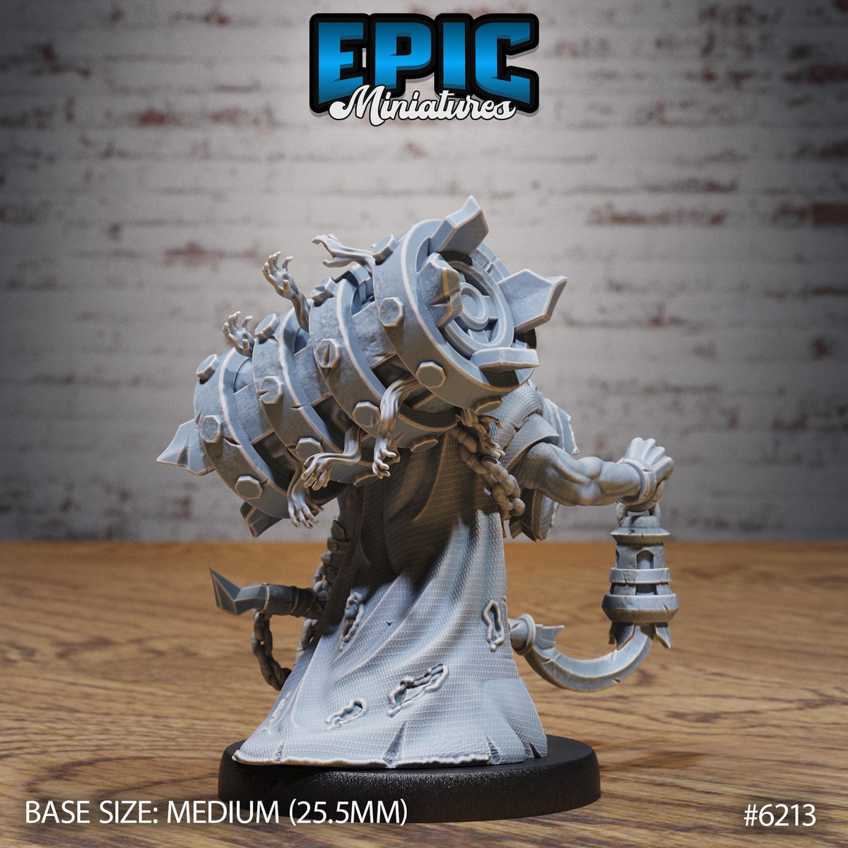 Soul Collector Option #6213 back DND miniature Undead Souls 16k resin