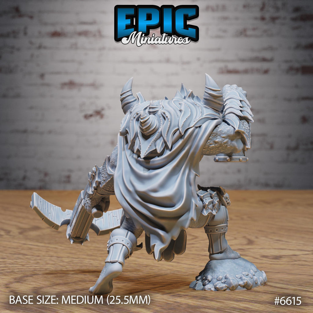 Merregon Prime Legion Devil Option #6615 back DND miniature Devil Empire 16k resin