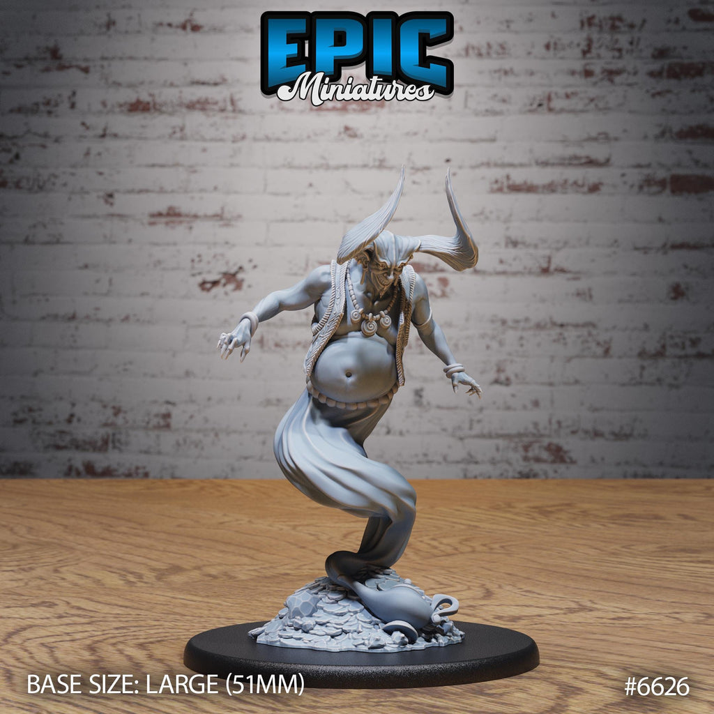 Mammon Djinni Option #6626 front DND miniature Devil Empire 16k resin
