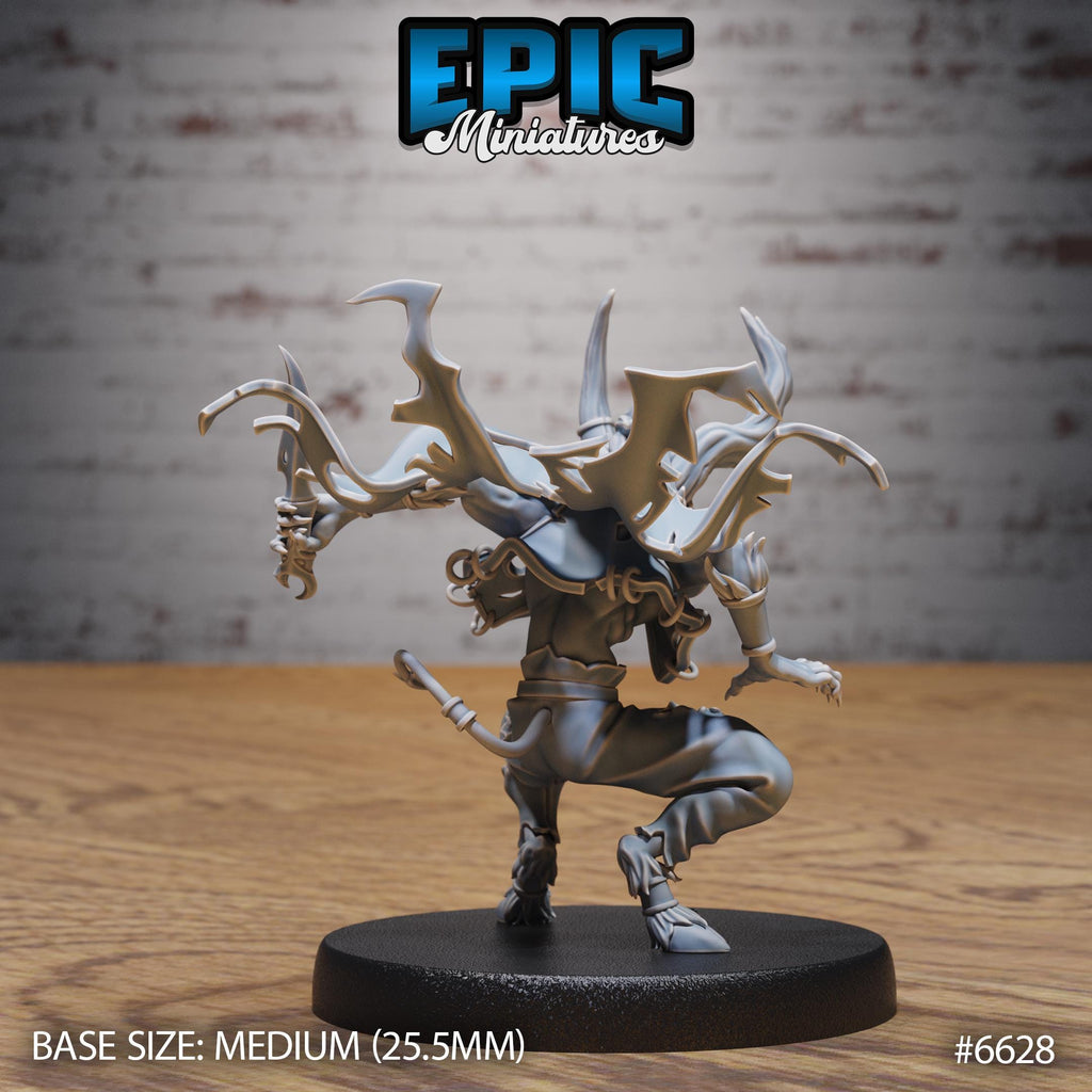 Spring Heeled Jack Option #6628 back DND miniature Devil Empire 16k resin