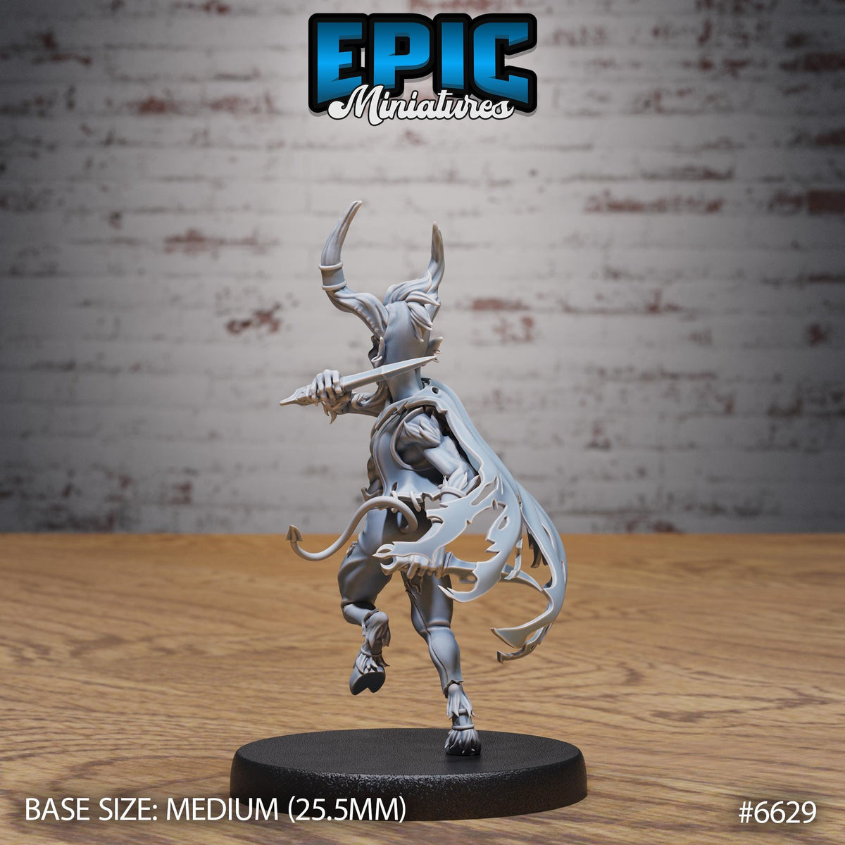 Spring Heeled Jack Option #6629 back DND miniature Devil Empire 16k resin
