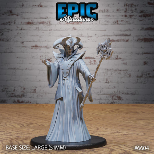 Asmodeus Avatar Option #6604 front DND miniature Devil Empire 16k resin