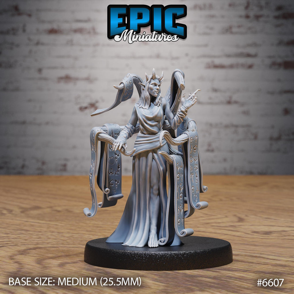 Contract Devil Option #6607 front DND miniature Devil Empire 16k resin