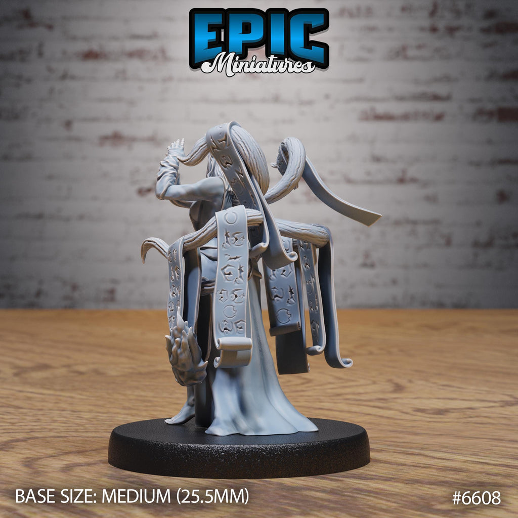 Contract Devil Option #6608 back DND miniature Devil Empire 16k resin