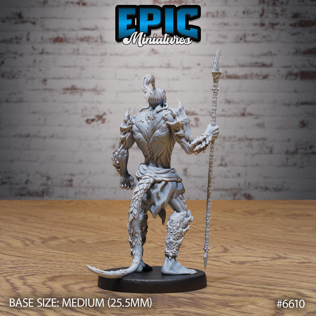 Bearded Devil Option #6610 back DND miniature Devil Empire 16k resin