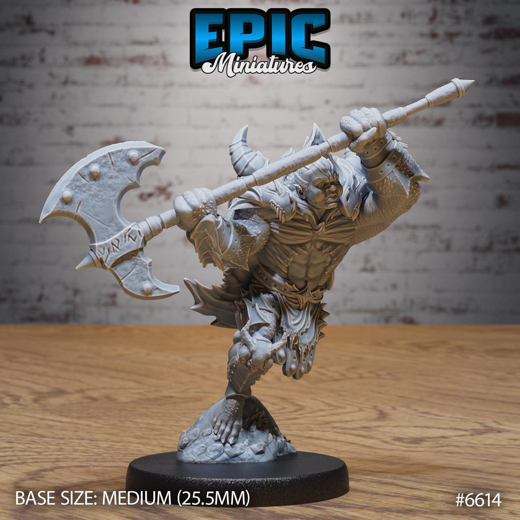 Merregon Prime Legion Devil Option #6614 front DND miniature Devil Empire 16k resin