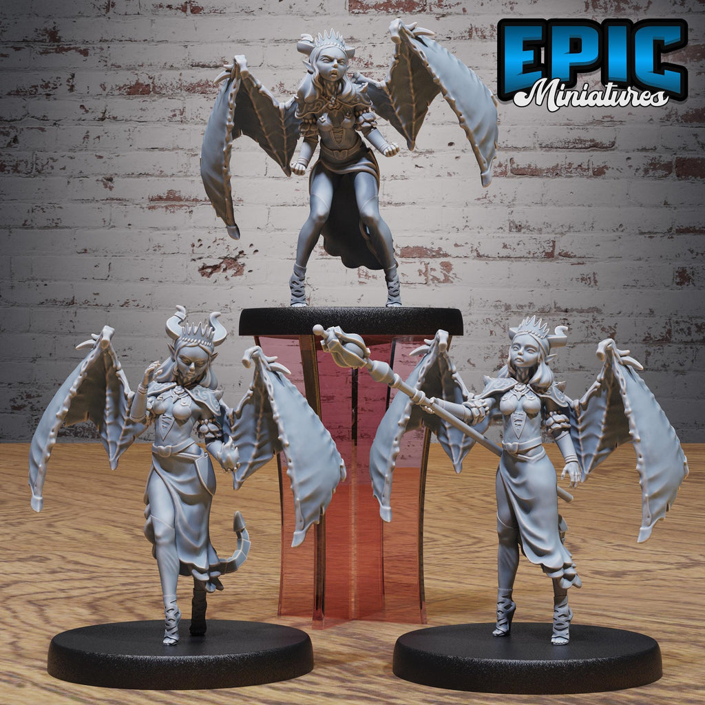 Lust Succubus Set of 3 DND miniatures group photo Devil Empire