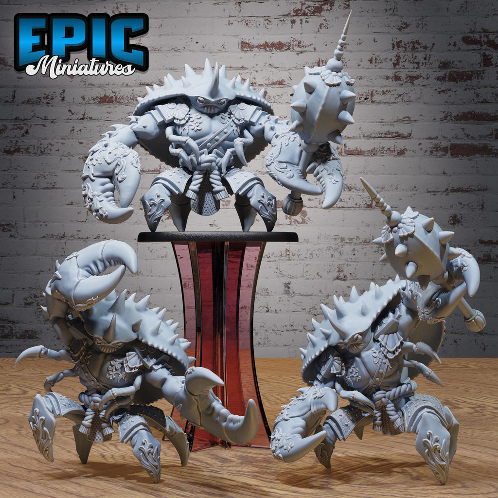 Samucrab Set of 3 DND miniatures group photo Secretive East