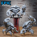 Samucrab Set of 3 DND miniatures group photo Secretive East