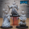 Banshee Queen Set of 3 DND miniatures group photo Secretive East