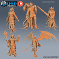 Nosferatu Set of 5 DND miniatures group photo Vampires Curse