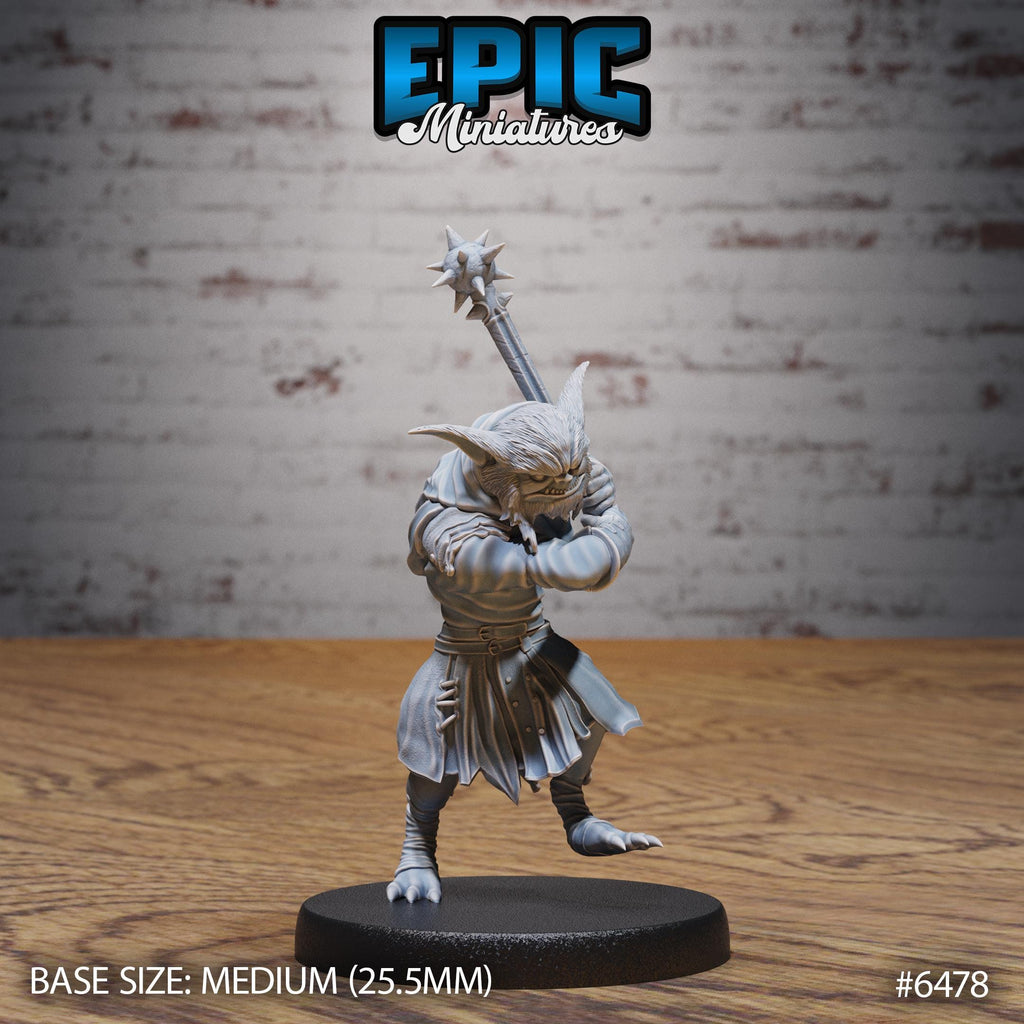 Bugbear Marauder Option #6478 front DND miniature Goblin Camp 16k resin