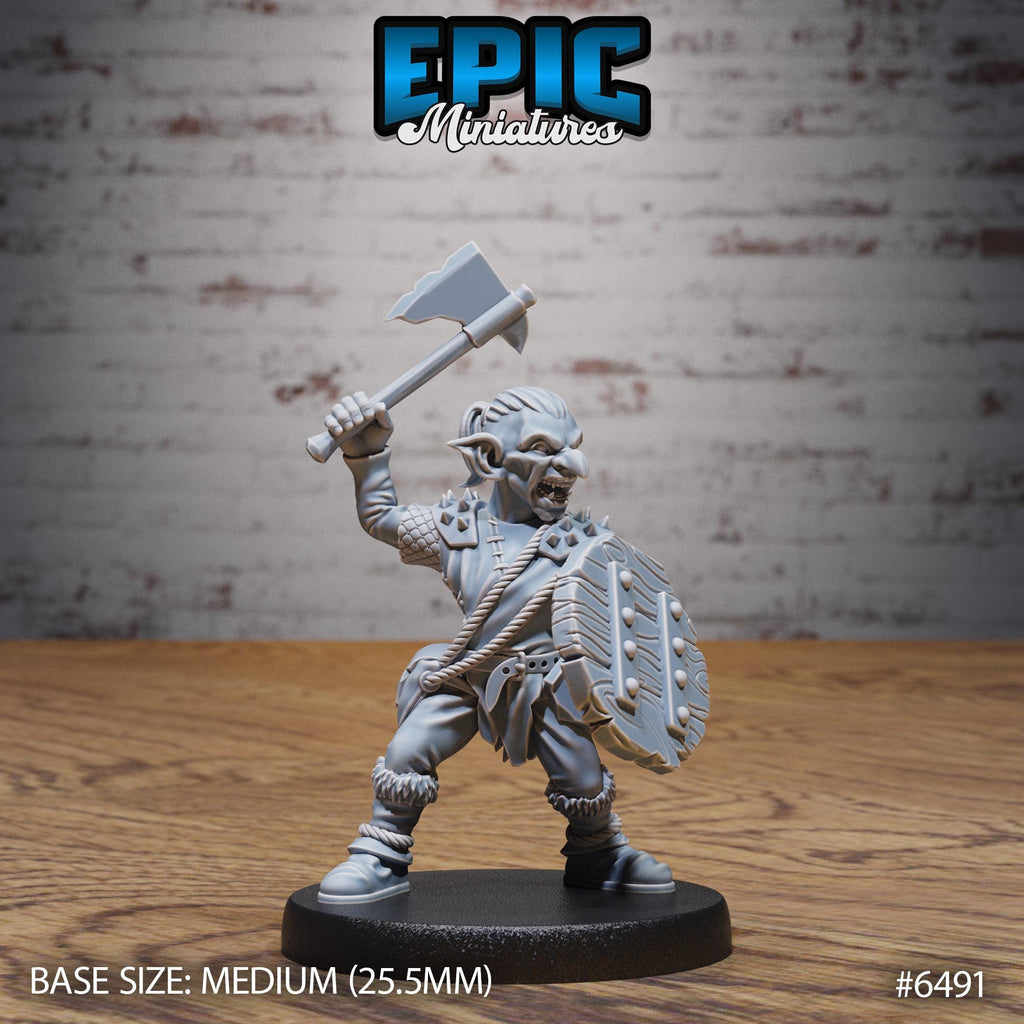 Goblins Tribe Option #6491 front DND miniature Goblin Camp 16k resin