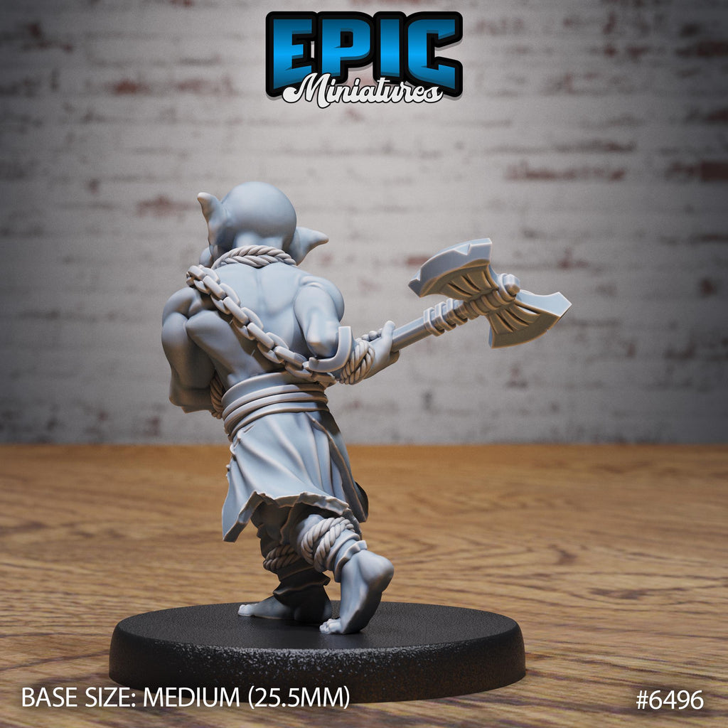 Goblins Tribe Option #6496 back DND miniature Goblin Camp 16k resin