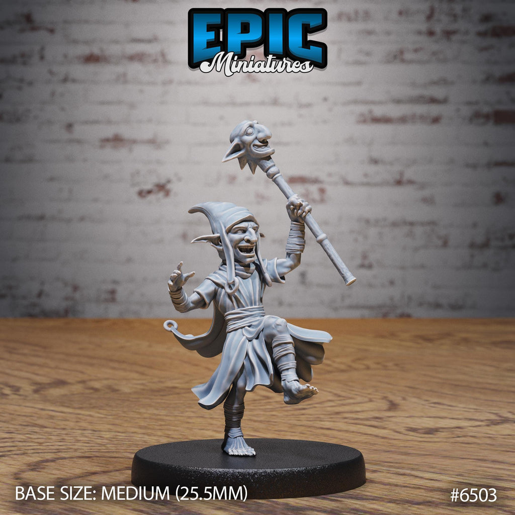 Redcap Goblin Option #6503 front DND miniature Goblin Camp 16k resin