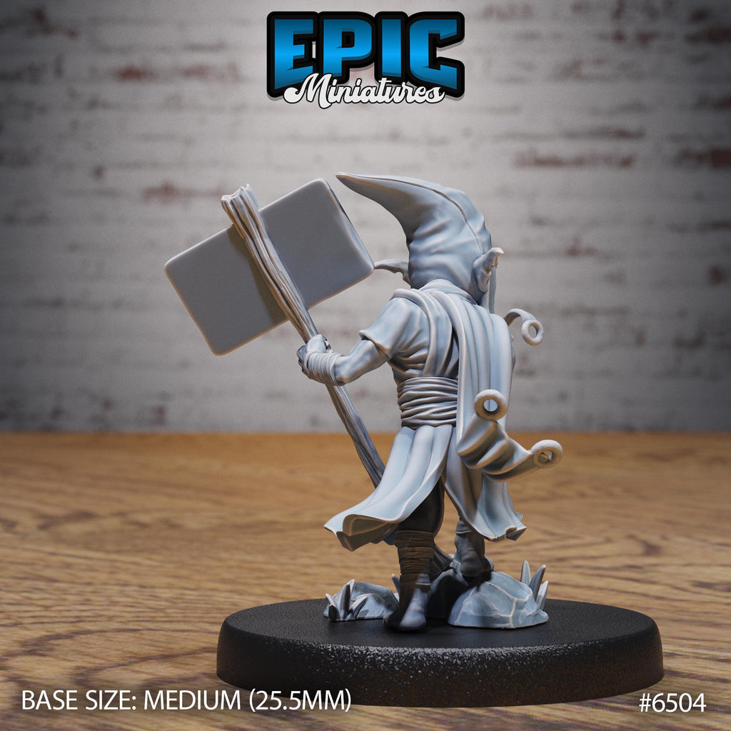 Redcap Goblin Option #6504 back DND miniature Goblin Camp 16k resin