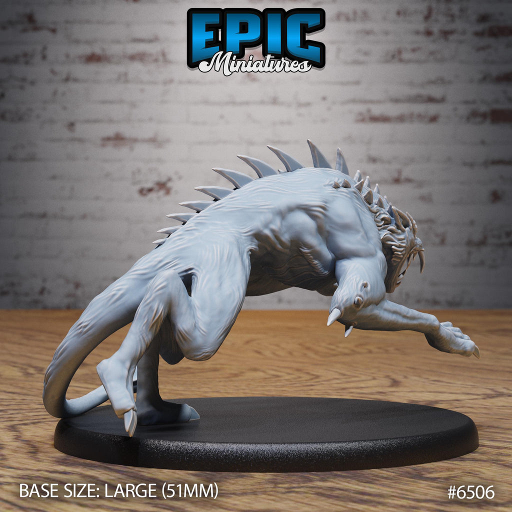 Guulvorg Option #6506 back DND miniature Goblin Camp 16k resin