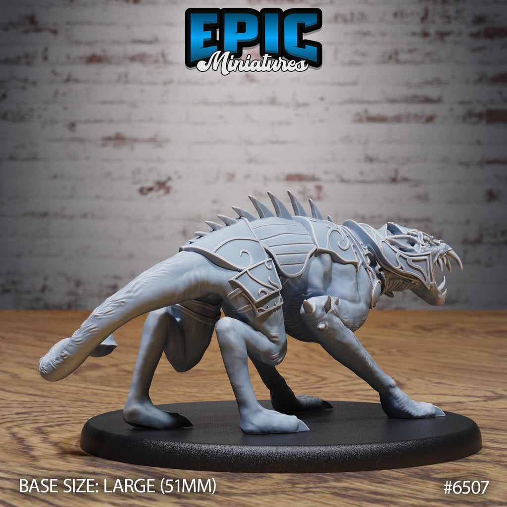 Guulvorg Option #6507 back DND miniature Goblin Camp 16k resin