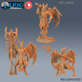 Hell Marauder Set of 3 DND miniatures group photo Demonic Foulness