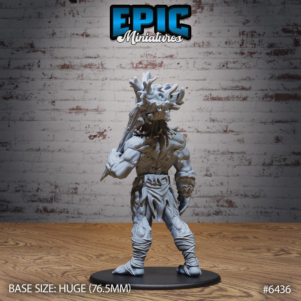 Primal Giant Option #6436 back DND miniature Dragons Reborn 16k resin