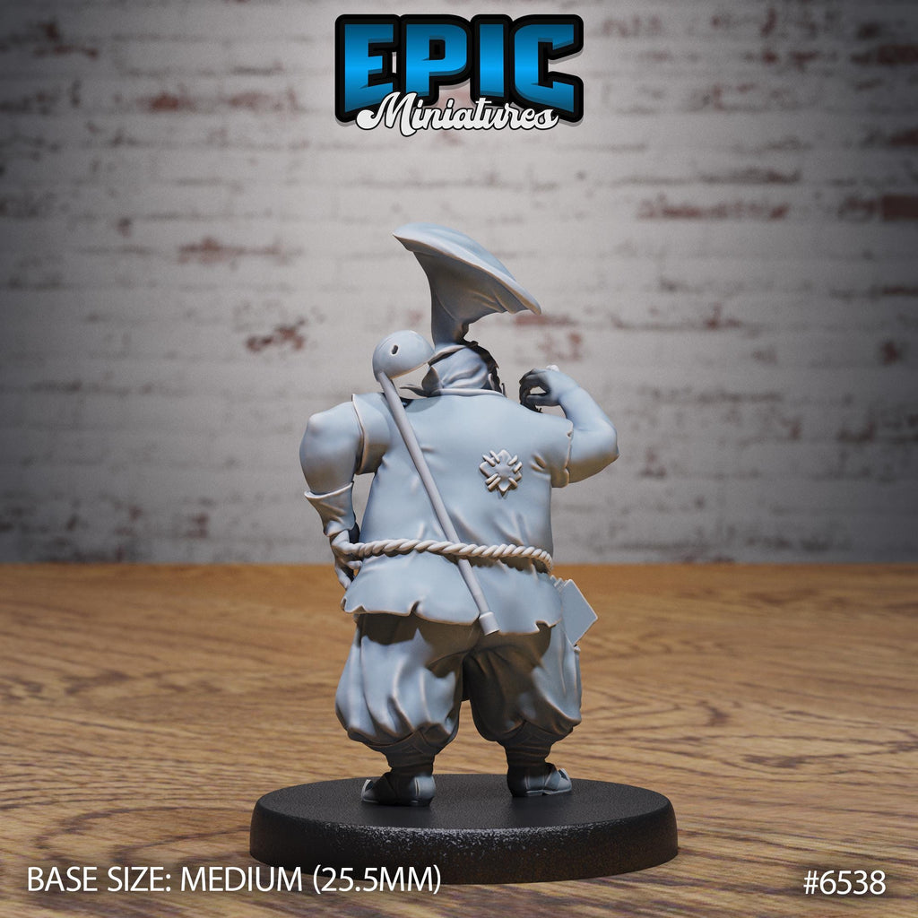 Pirate Crew Option #6538 back DND miniature Deep Dive 16k resin