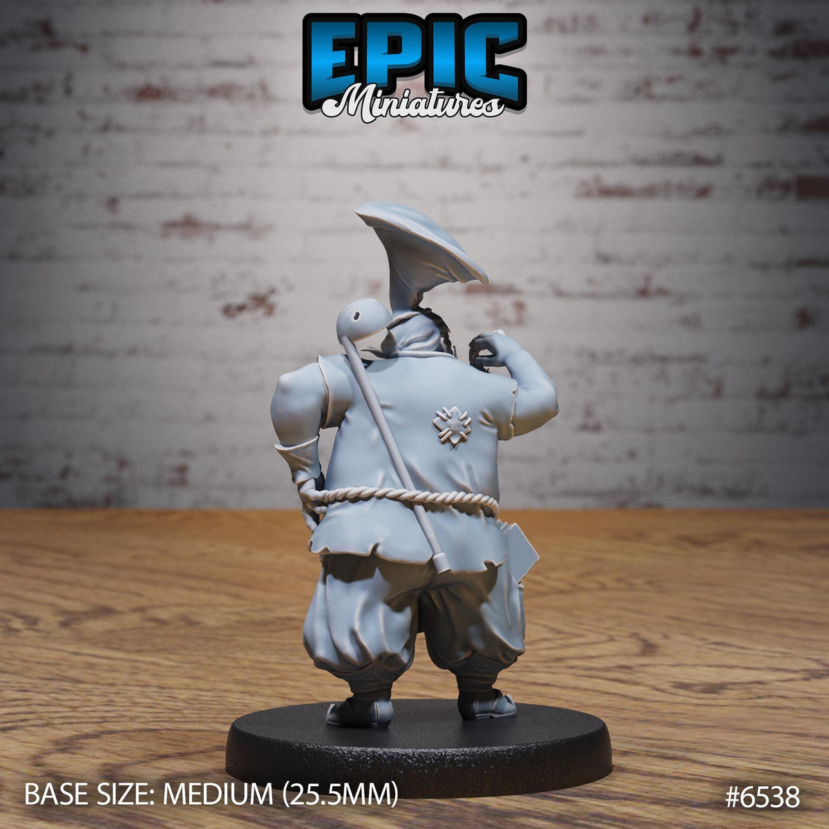 Pirate Crew Option #6538 back DND miniature Deep Dive 16k resin