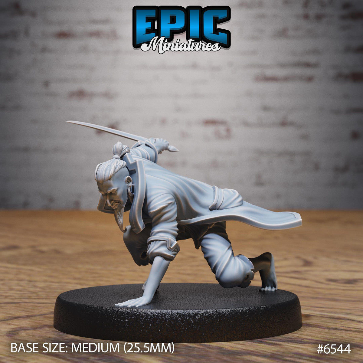 Sea Merchant of 3 Option #6544 front DND miniature Deep Dive 16k resin