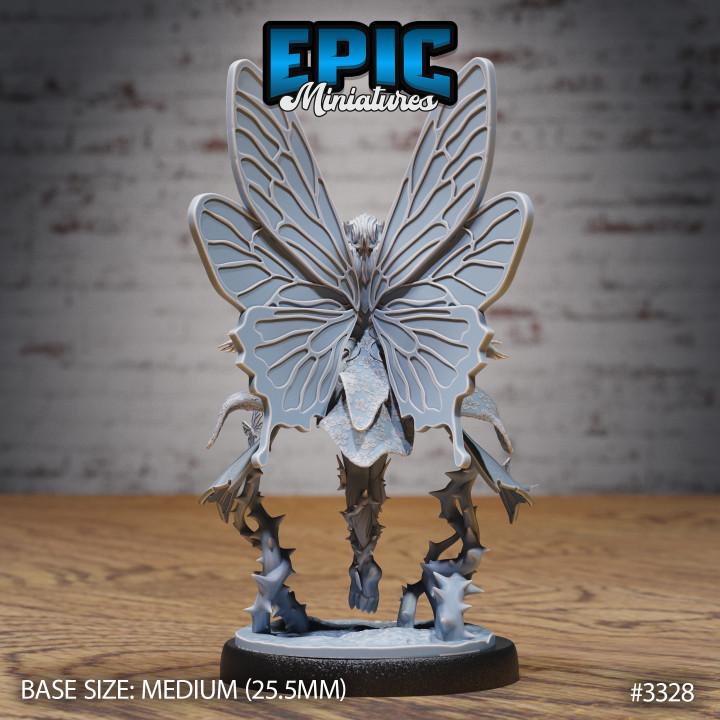 Butterfly Fairy Option #3328 back DND miniature Jungle Encounter 16k resin