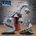 Magical Snake Set of 3 DND miniatures group photo Magical Library