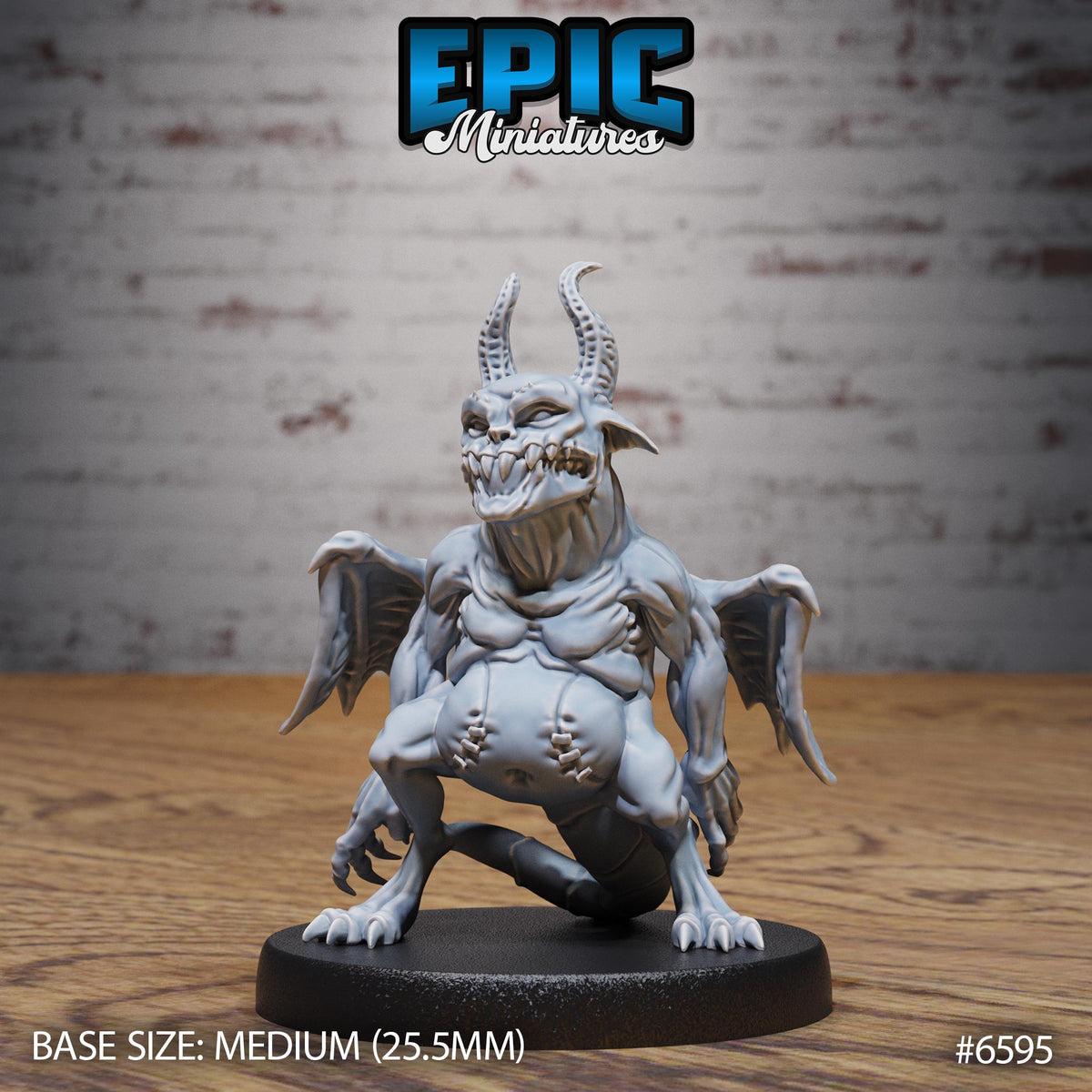 Homunculus Option #6595 front DND miniature Magical Library 16k resin