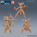 Mice Folk Viking Female Set of 3 DND miniatures group photo Viking Age