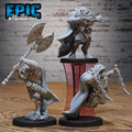 Minotaur Adventurer Set of 3 DND miniatures group photo Beastly Champions