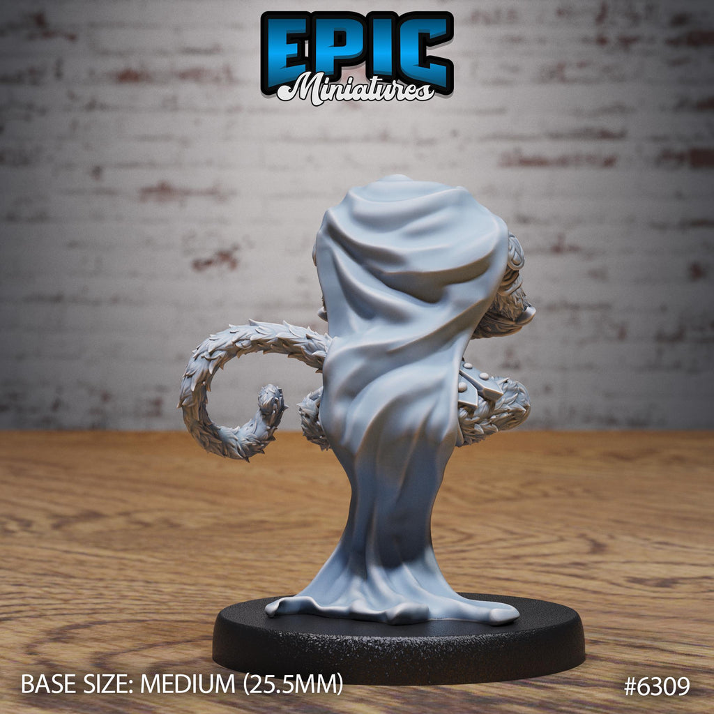 Were-Tiger Option #6309 back DND miniature Beastly Champions 16k resin