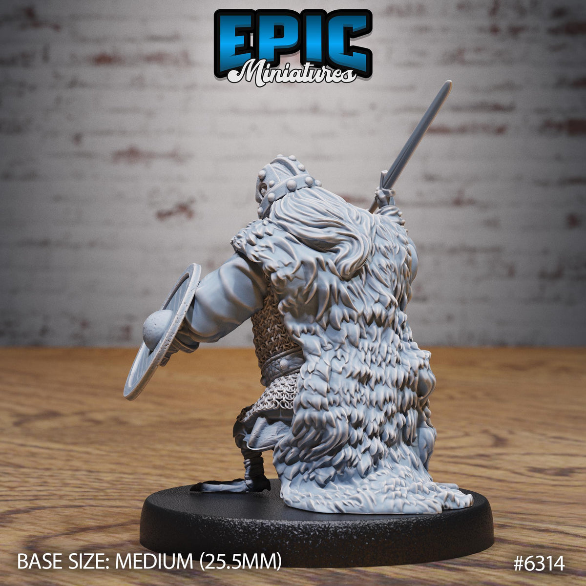 Duck Bandit Option #6314 back DND miniature Beastly Champions 16k resin