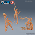 Wood Dryad Set of 3 DND miniatures group photo Forest of Wonders