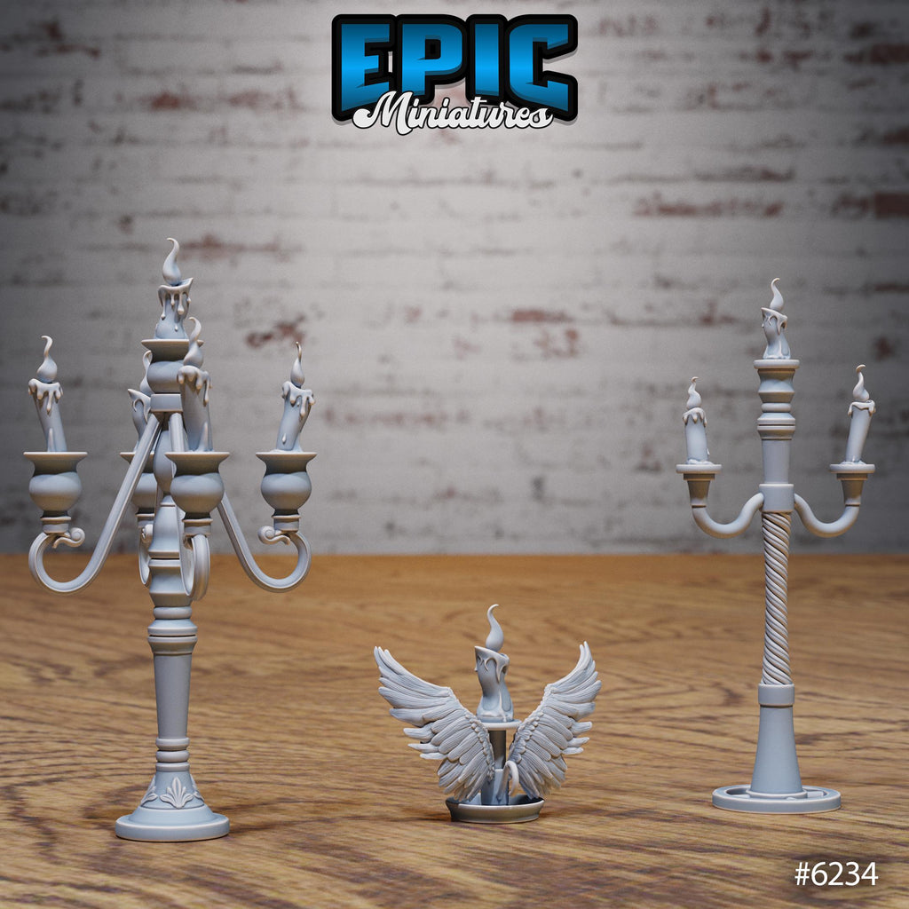Heavenly Scatter Part 1 of 3 Option 3 A front DND miniature Heavenly Battle 16k resin
