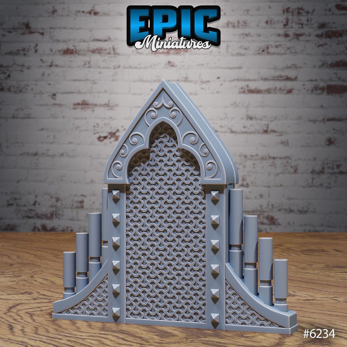 Heavenly Scatter Part 1 of 3 Option 4 D front DND miniature Heavenly Battle 16k resin