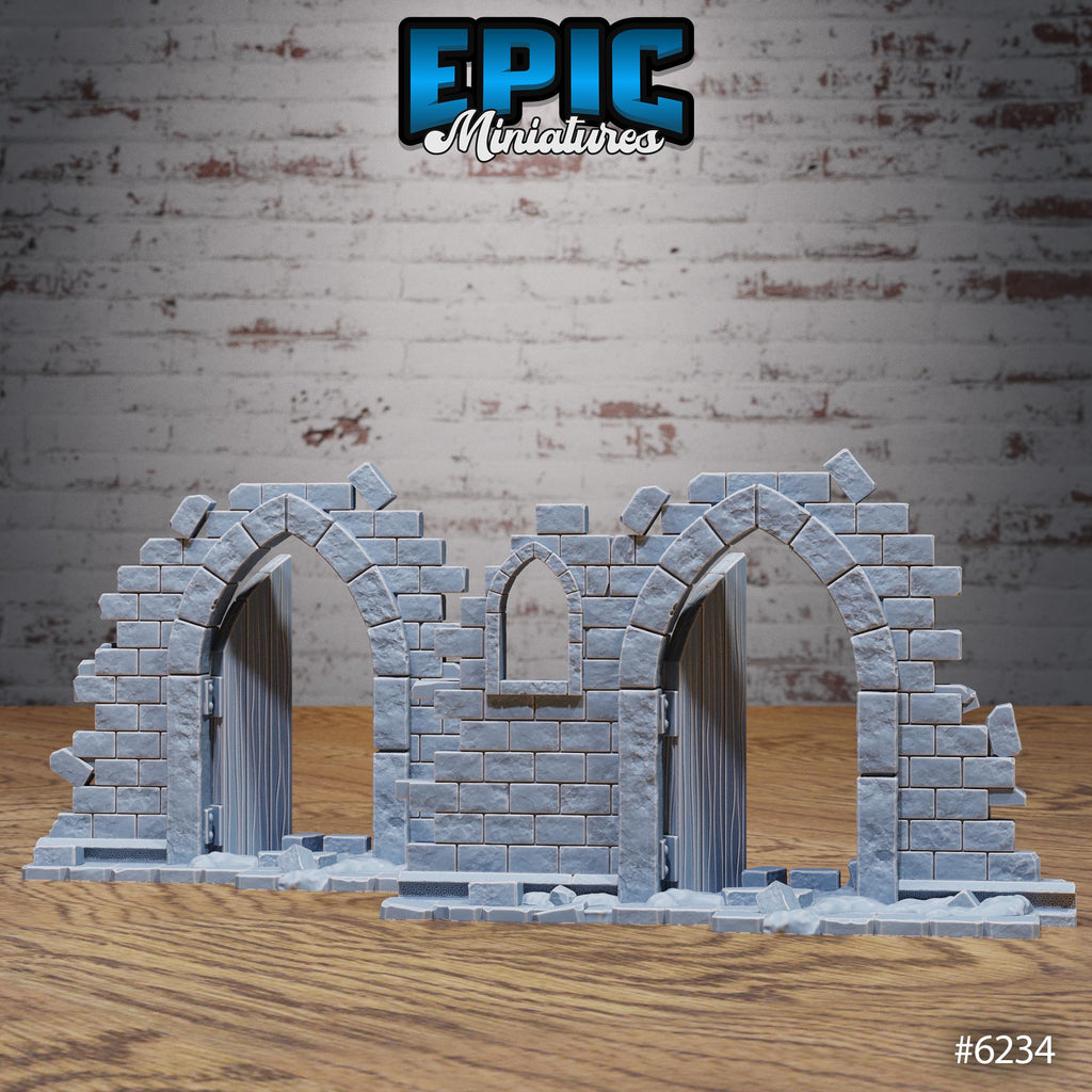 Heavenly Scatter Part 1 of 3 Option 7 B front DND miniature Heavenly Battle 16k resin